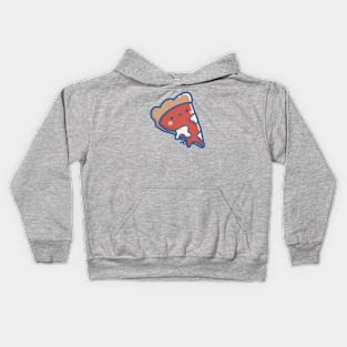 Kawaii Pizza Slice Kids Hoodie